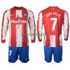 Maillot à Manches Longues Atlético Madrid Joao Felix 7 Domicile 2021-22 Pour Enfant